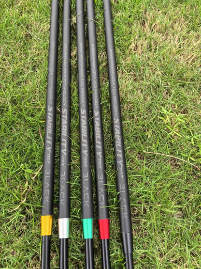Golf Shaft Adapter Golf putter shaft black Stability Tour Carbon Steel Combined Putters Rod Shaft Technology