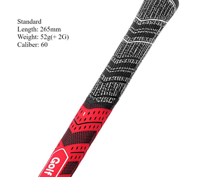 Golf Grip PLUS 4  Men's Rubber Golf Grips Cotton Yarn Golf Club Grips Iron and Wood Standard/Midsize Grip Universal