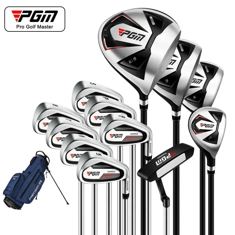 PGM Men's Golf Clubs Sets Right Left  Handded Complete Beginner's Full Golf Set 9/12 Branch High Fault Tolerance Golf Supplies