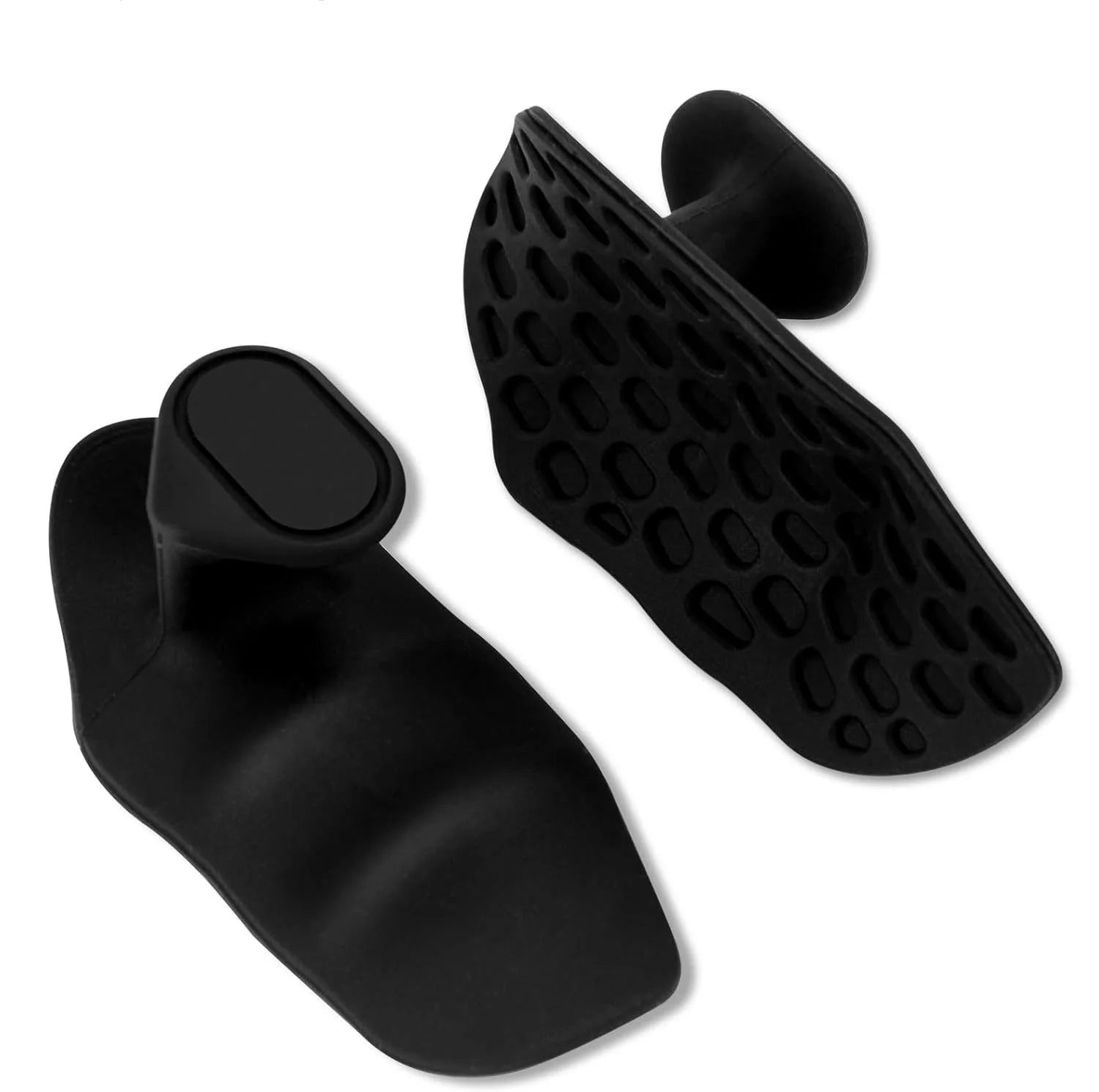 Anti-Slip Workout Grips Ergonomic Rubber Hand Protector Gloves for Weight Lifting Pull-Ups Gym Training Exercise