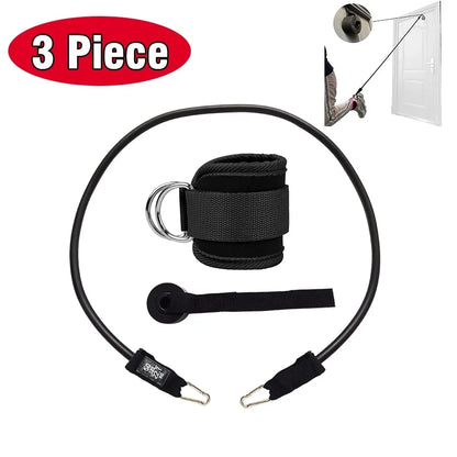 Resistance Bands With Ankle Straps Fitness Workout Training Resistance Bands Home Yoga Stretch Elastic Pilates Gym Equipment