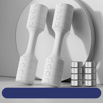 Adjustable Men Dumbbells Can be disassembled Strength Training Electroplated Dumbbells Fitness  Woman Dumbbell Exercise Fitness