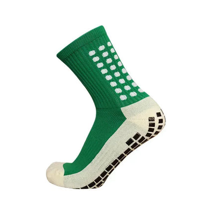 New Anti-slip Soccer Socks Men Women Outdoor Sport Grip Football Socks EU 38-43 US6-9.5