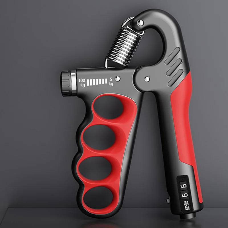 Grip Strength Trainer 11.02-220.46lbs Fitness Gym Training Hand Gripper Forearm Muscle Exerciser Five-Finger Grip Strengthener