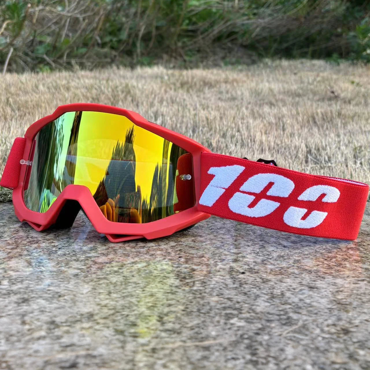 100 High Quality Motocross Racing Goggles Outdoor Windproof Motorcycle Goggles  Sports Safety Protective  Cycling Mtb Goggles