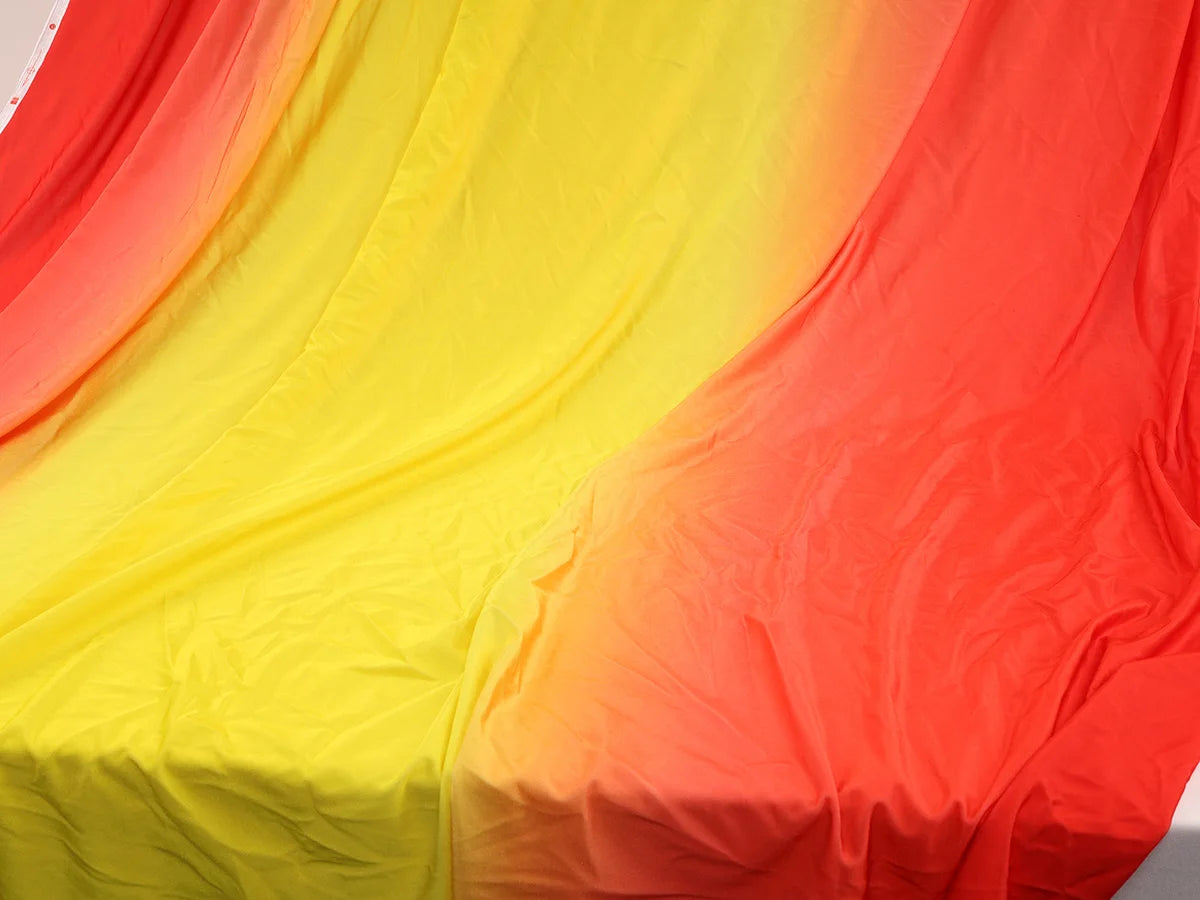 Knit Spandex Ombre Fabric for Dancing Dress Sportwear Yoga Clothing Stretch Lycra Fabric 58" -By Yard