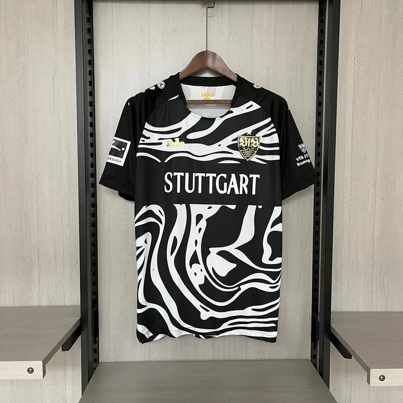 New Summer Men's Clothes Sports Soccer T-shirt VfB Stuttgart Jersey
