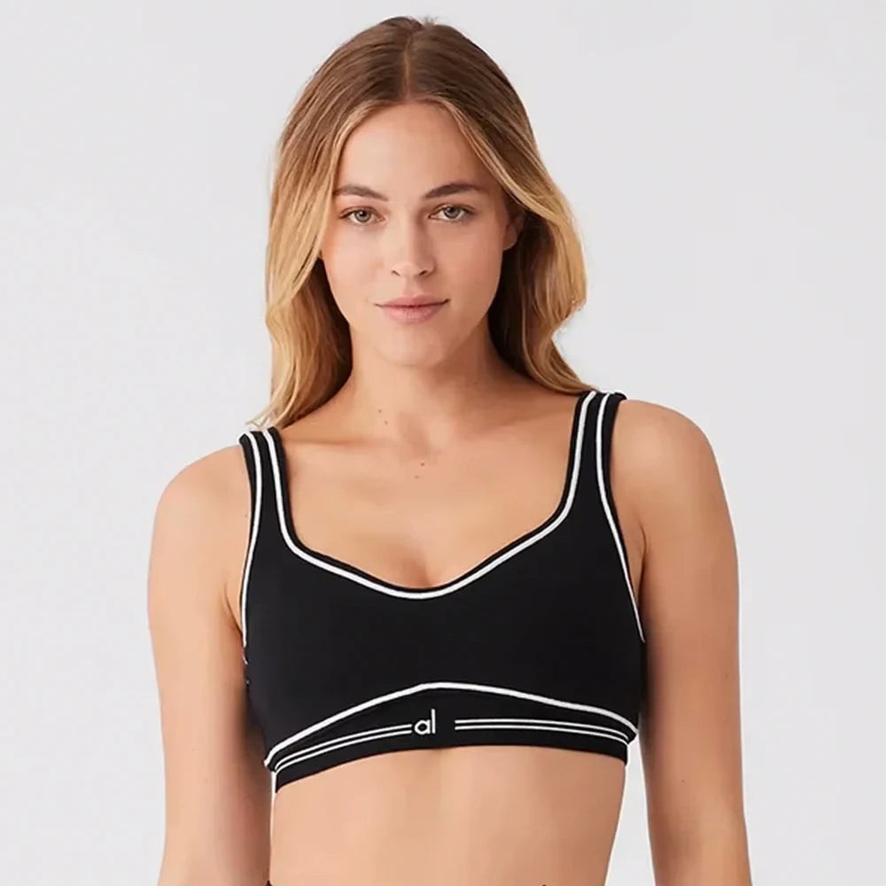 Yoga Women's Sports Set High Waist Tight Pants with Padded Bra Elastic run Fitness Underwear Comfortable breathable Pilates suit