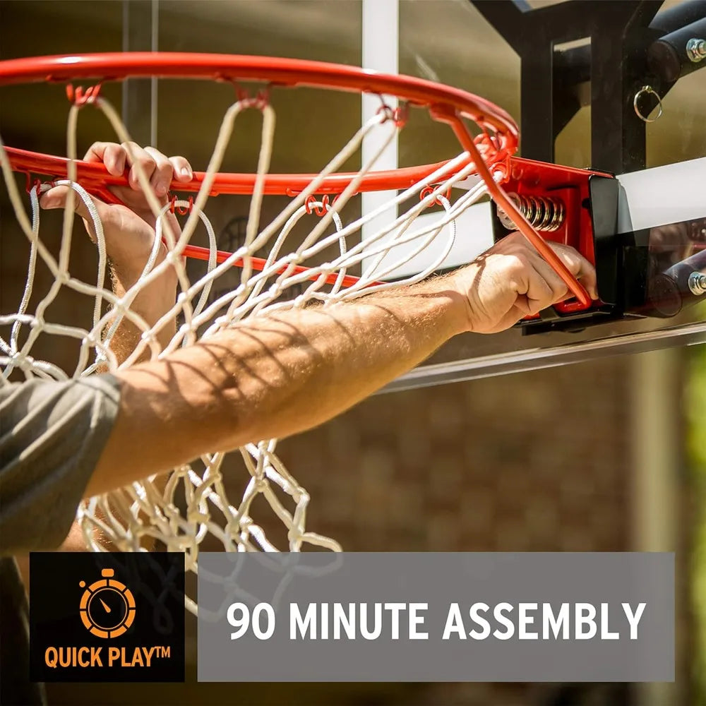 Portable Outdoor Basketball Stand – Adjustable 10 Feet