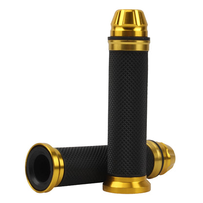 7/8'' Motorcycle Grips Hand Bar Grips Rubber Anti-Slip Mountain Motocross Handlebar for KTM Yamaha Kawasaki Universal Pit Bike