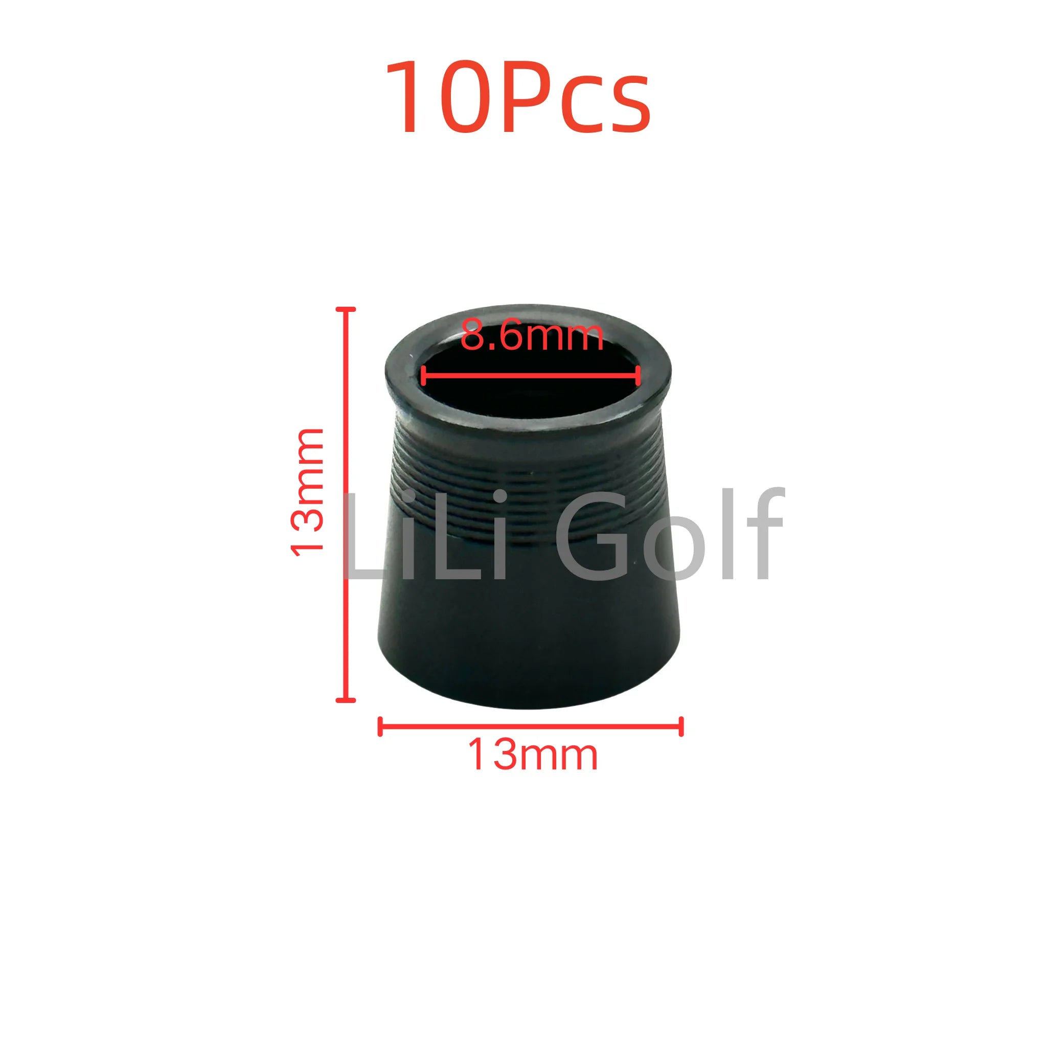 10Pcs/set Golf Club Shaft Sleeve Aluminium Ferrules fit Driver Fairway Hybrid Irons Club Head Aluminum Ring High quality .