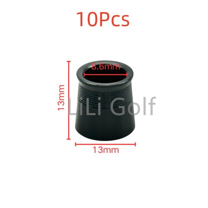 10Pcs/set Golf Club Shaft Sleeve Aluminium Ferrules fit Driver Fairway Hybrid Irons Club Head Aluminum Ring High quality .