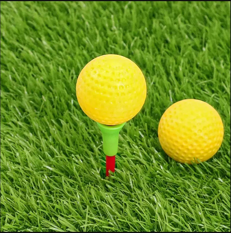 10 Foam Golf Practice Balls, Soft Balls for Indoor or Outdoor Training, Great for Improving Golf Skills, Durable, Accessories