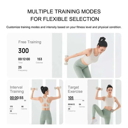 Xiaomi Mijia Smart Dumbbells Men and Women Home Fitness Muscle Shaping Arm Light Weight LED Display Suitable For Mi Home APP