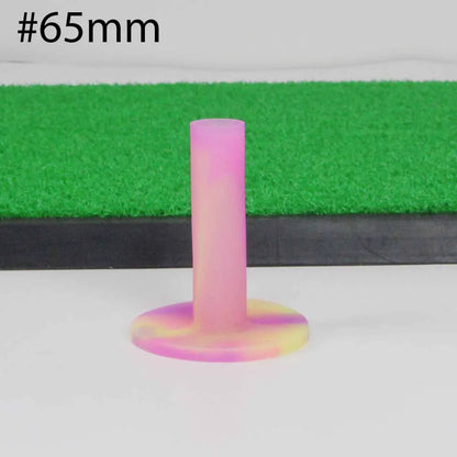 1pcs Rubber Golf Tees Training Practice Home Driving Ranges Mats Practice54mm 65mm 70mm Golf Accessories Ox Tendon Tee