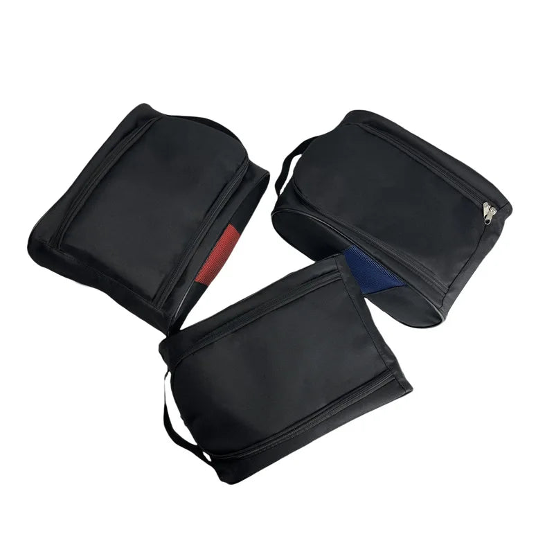 Golf Shoe Bag Oxford Cloth Shoe Carrier Bags Breathable Lightweight Golf Handbag Dustproof Football Tennis Shoe Bag