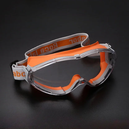 safety glasses anti-fog work goggles outdoor sports windproof experimental cutting splash-proof eye protection