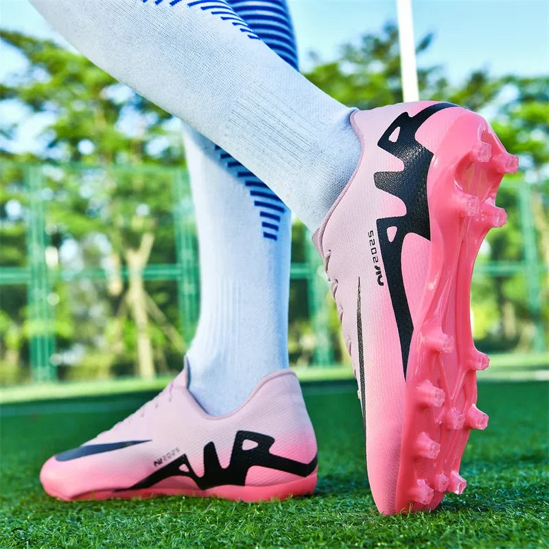 Soccer Shoes Men's Cleats Professional Training Turf FG/AG Outdoor Indoor Football Boots Sneaker