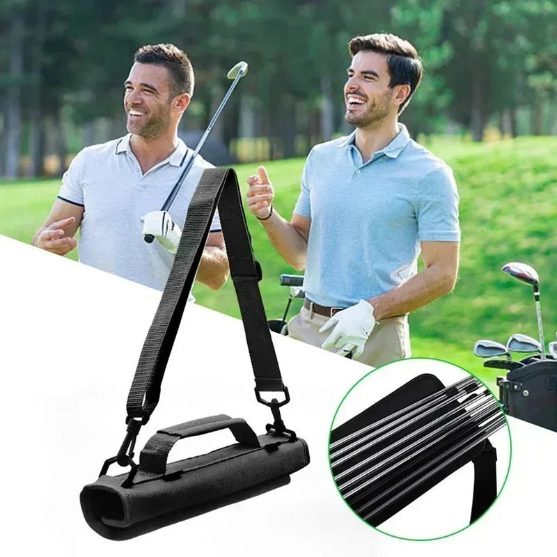 Portable Outdoor Sports Equipment Golf Accessories Club Bag Mini Portable Club Bag Crossbody Club Bag Grip Type Practice Bag