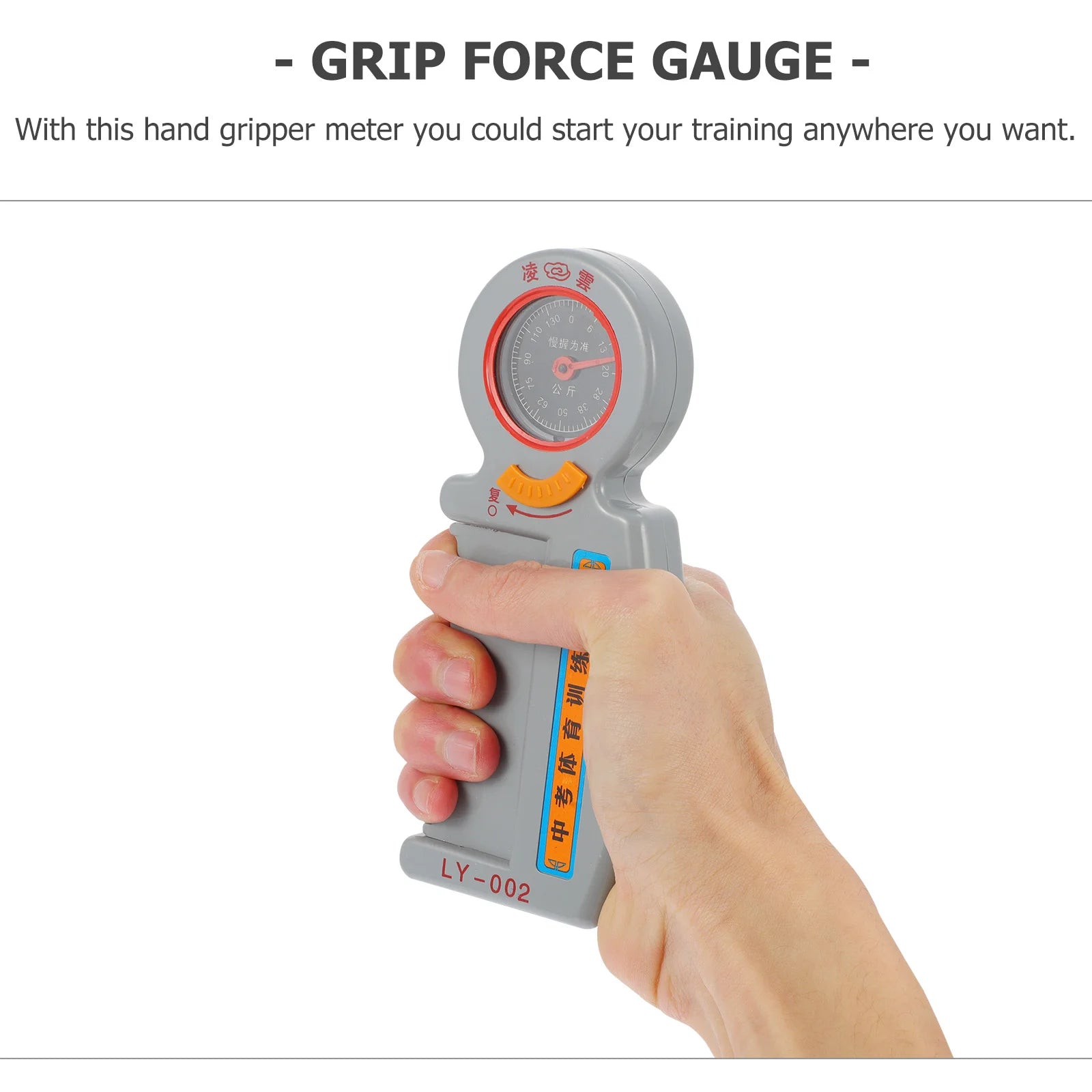 Grip Strength Tester Positioning Hand Evaluation Dynamometer Grip Strength Measurement Force Gauge Forearm Training