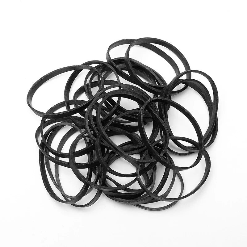 Black Rubber Band High-elasticity Rubber Band Durable Rubber Ring Tension-resistant Rubber Band Non-fading Rubber Ring