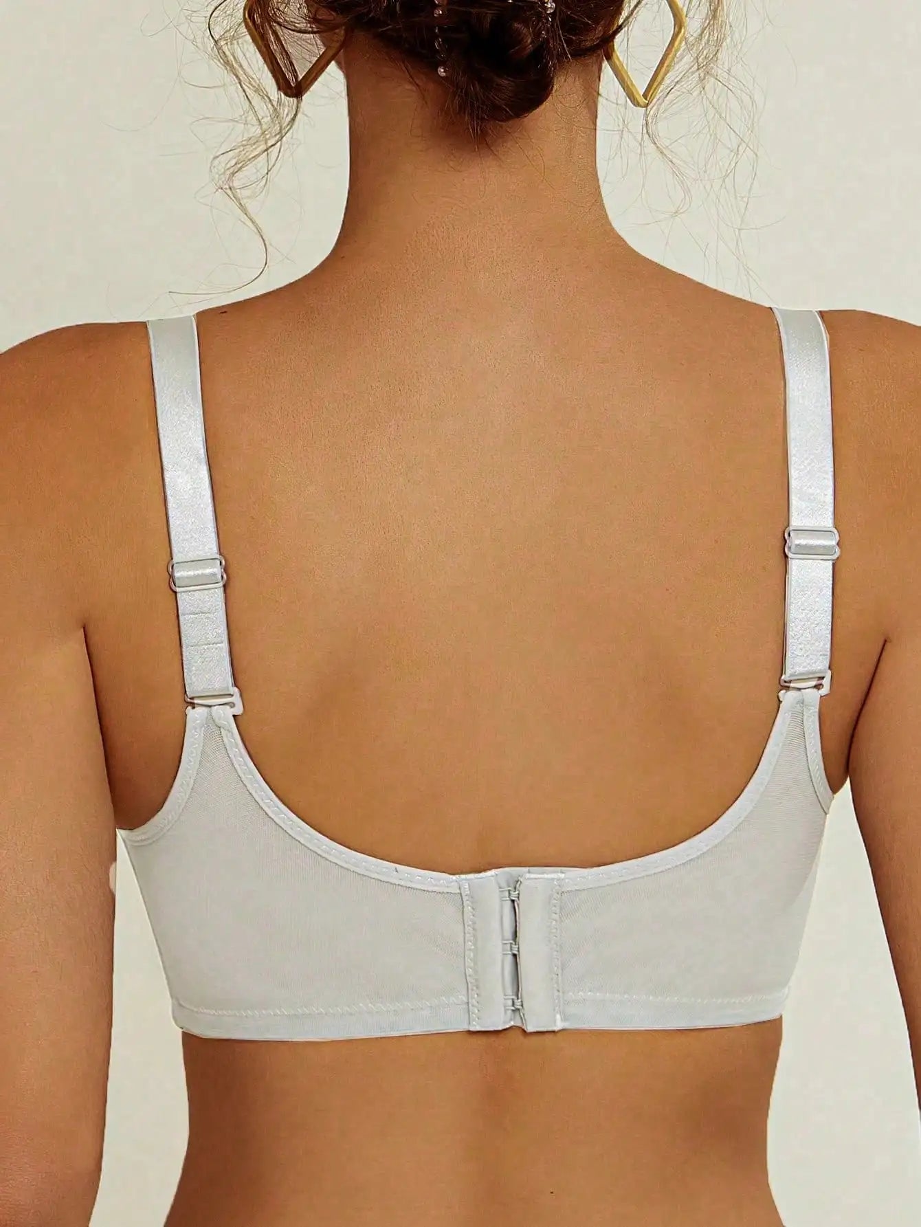 Sports bra for women thin design full cup shockproof anti sagging running seamless gathering no steel ring high-strength bra