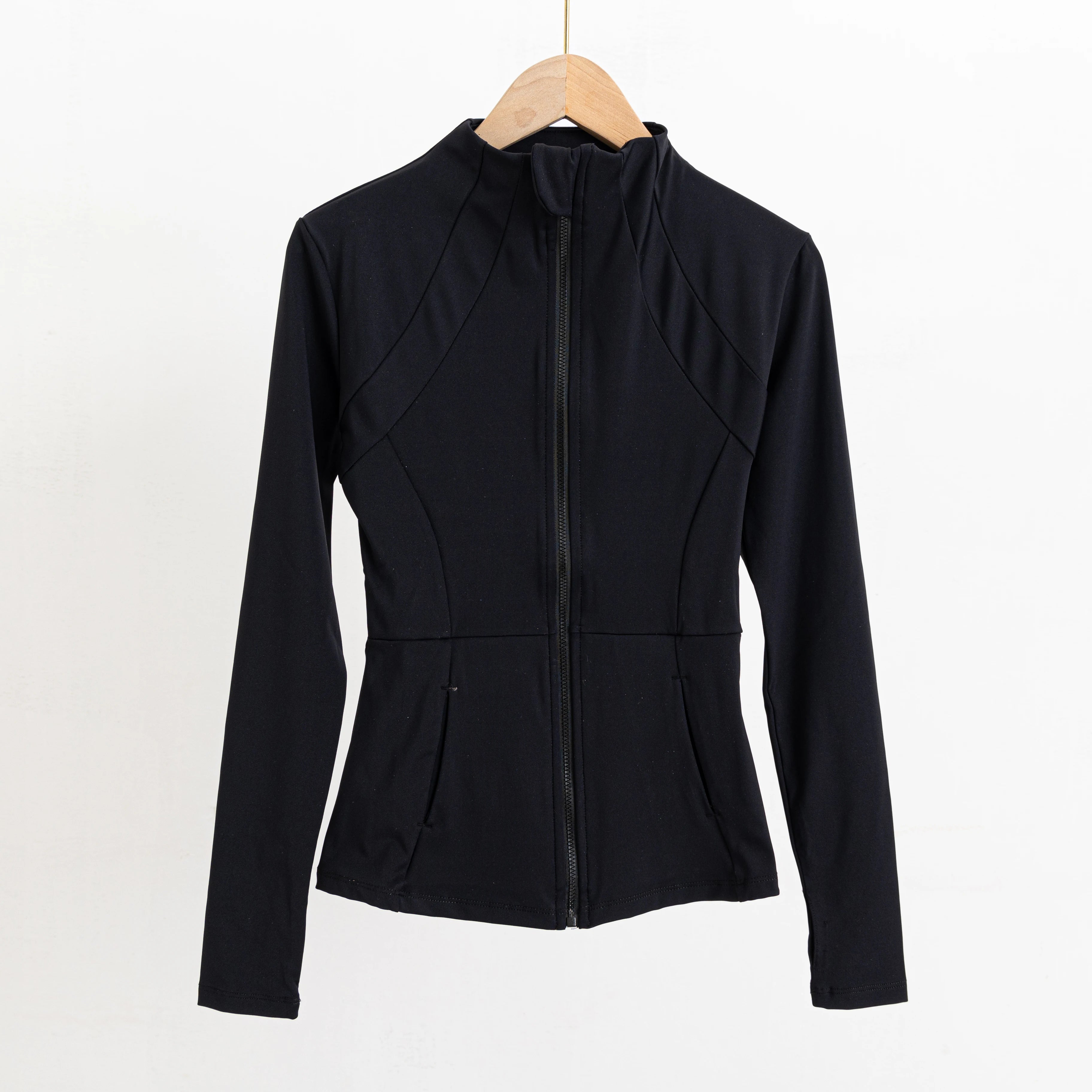 Yoga Clothes Windbreaker Women's Autumn Winter Professional Sports Jogging Cycling Long-sleeved Fitness Running Shirts Tops Gym