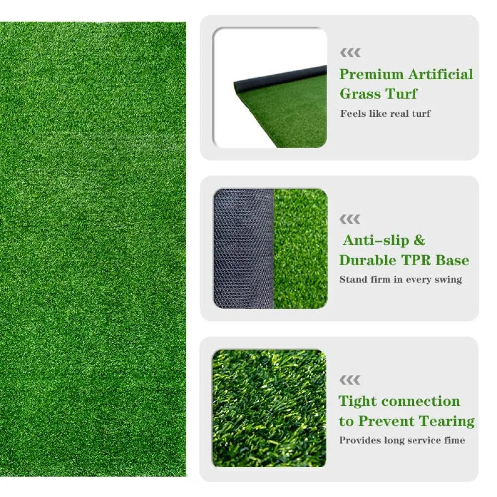 3.8'x5' Golf Hitting Mat – Artificial Turf