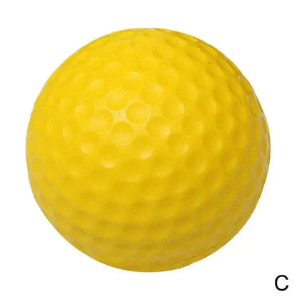 1 Pcs Golf Practice Ball Pu Soft Balls Indoor Practice Ball Sport Exercise Golf Sponge Room Foam Balls Outdoor Golf Ball