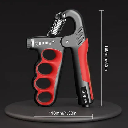 Grip Strength Trainer 11.02-220.46lbs Fitness Gym Training Hand Gripper Forearm Muscle Exerciser Five-Finger Grip Strengthener