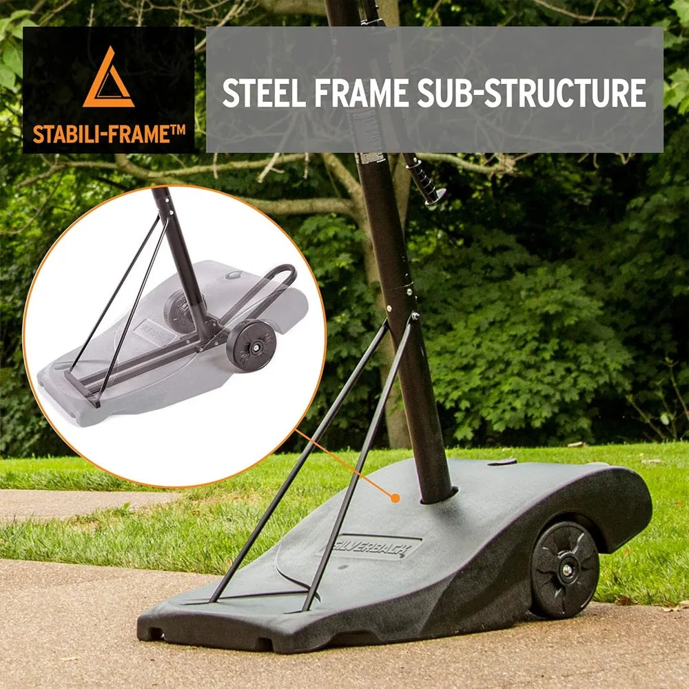 Portable Outdoor Basketball Stand – Adjustable 10 Feet