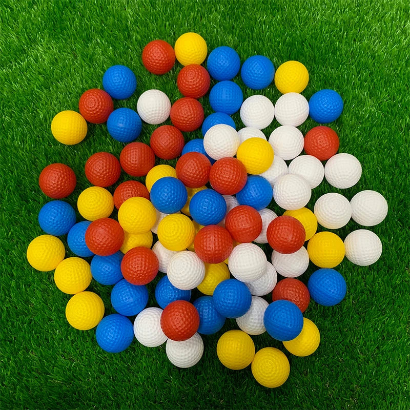10 Foam Golf Practice Balls Soft Balls for Indoor or Outdoor Training Great for Improving Golf Skills Durable Sport Accessories