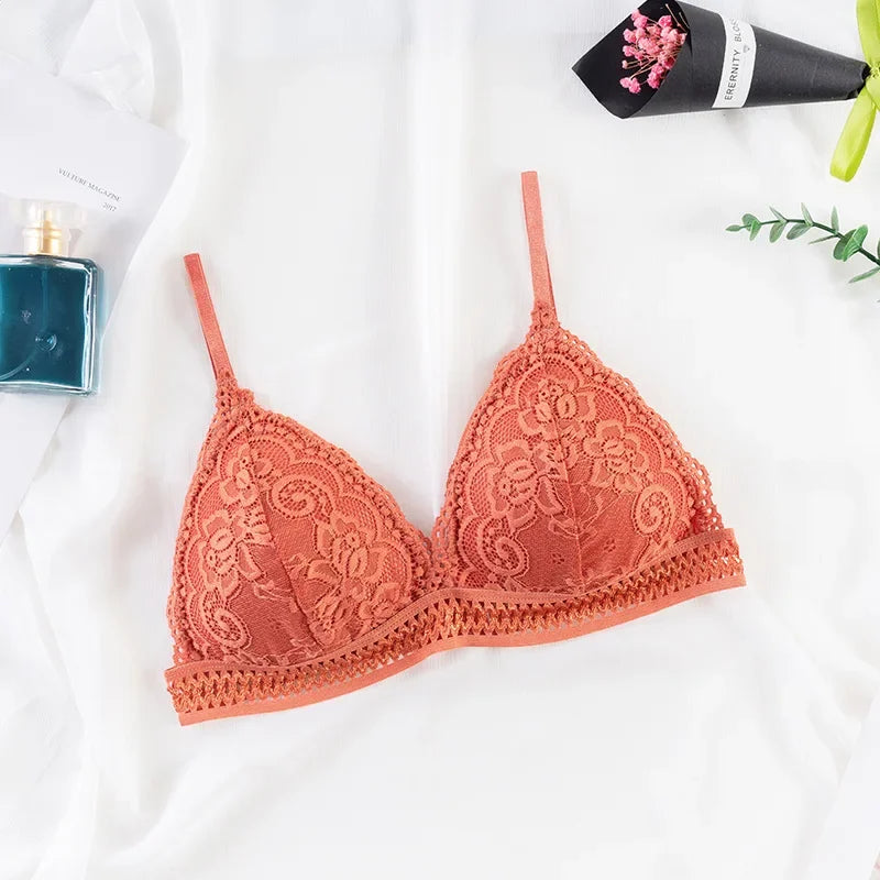 Women Bras Comfort Sport Bralette Underwear Sexy Seamless Lingerie Lace Backless Push Up Bra Corsets Top with Cups Ropa Mujer