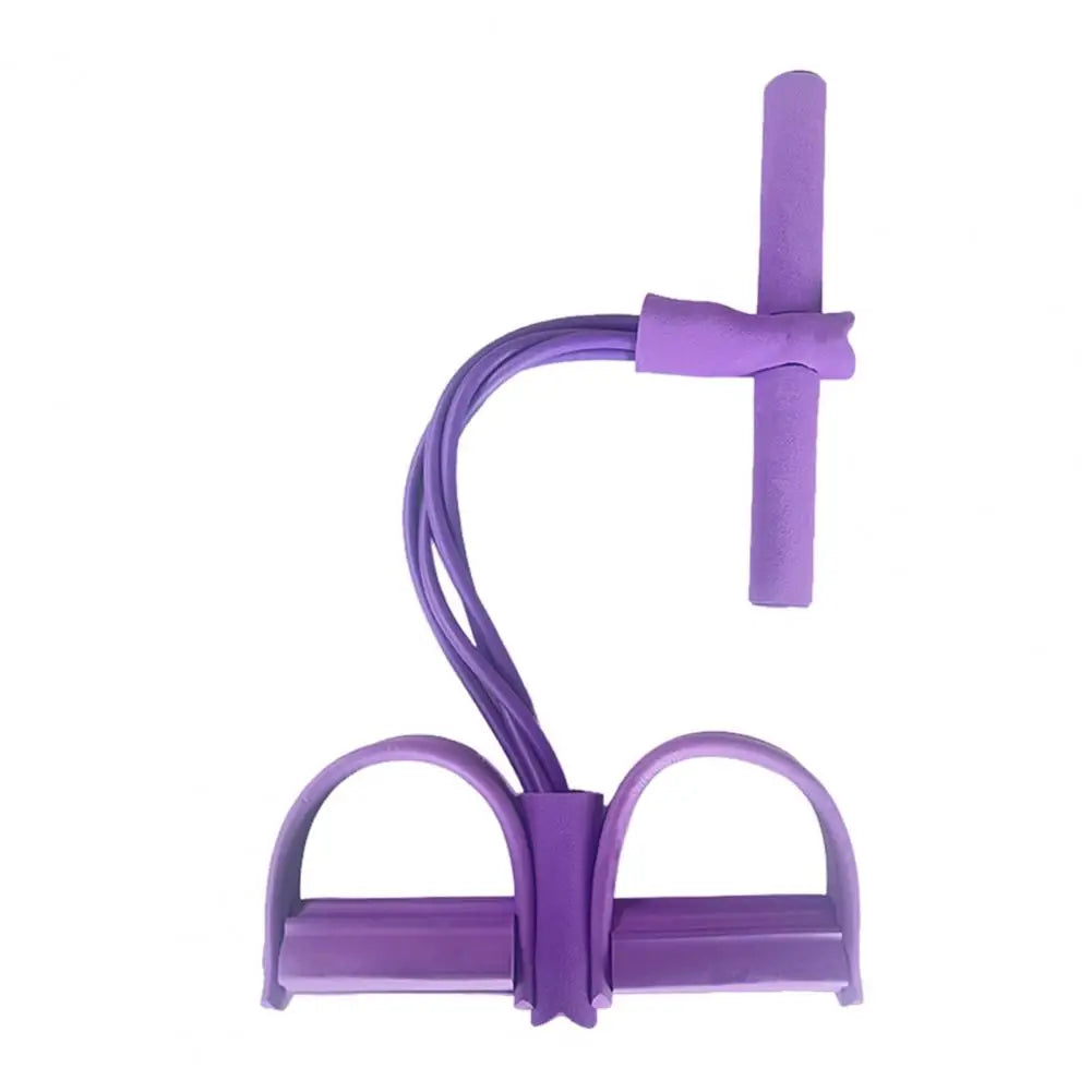 4/6-Tube Pedal Puller Resistance Band Elastic Yoga Sit-up Pull Rope  Pedal Tensioner Exerciser Full Body Workout Fitness Band