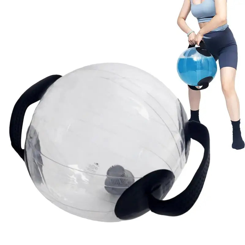 Fitness Aqua Ball Weightlifting Bag Adjustable Dumbbells for Home Gym Equipment Strength Training Water Filled Exercise Ball
