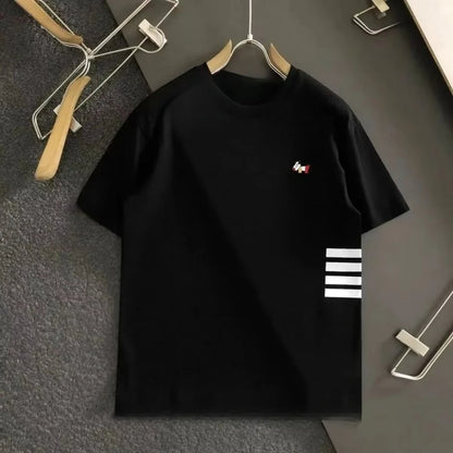 Men's Golf T-shirt 2025 New Summer Round Neck Short Sleeve Top Luxury Brand Simple Breathable Men's Golf Clothing Comfortable