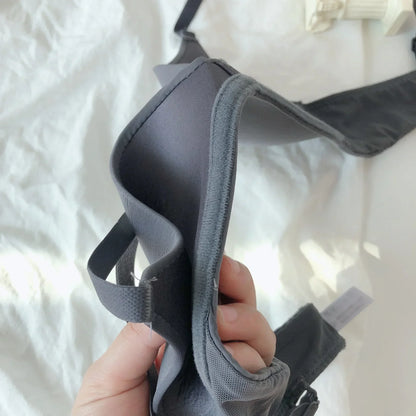 Bras for Women Seamless Backless Underwear Sexy Lingerie 3/4 Cup Bralette Top Wireless Brassiere Intimates Japanese Simple Bra