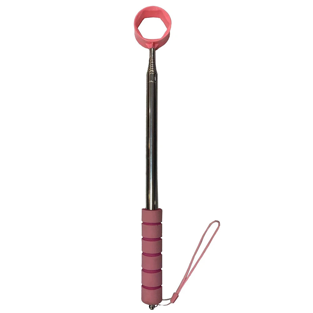 8.86 FT Telescopic Golf Ball Retriever Golf Ball Pick Up Retriever Grabber Extendable Golf Ball Retriever Gift for Golfer