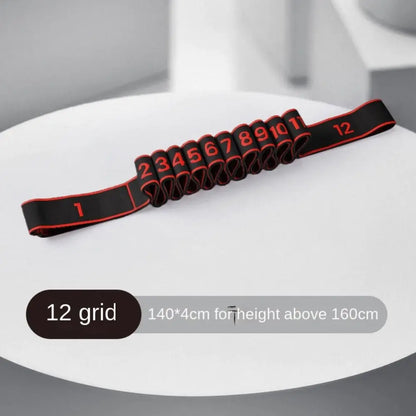 8/10/12 Grid Yoga Resistance Band Yoga Training Elastic Fitness Resistance Bands Crossfit Exercise Textile Cotton