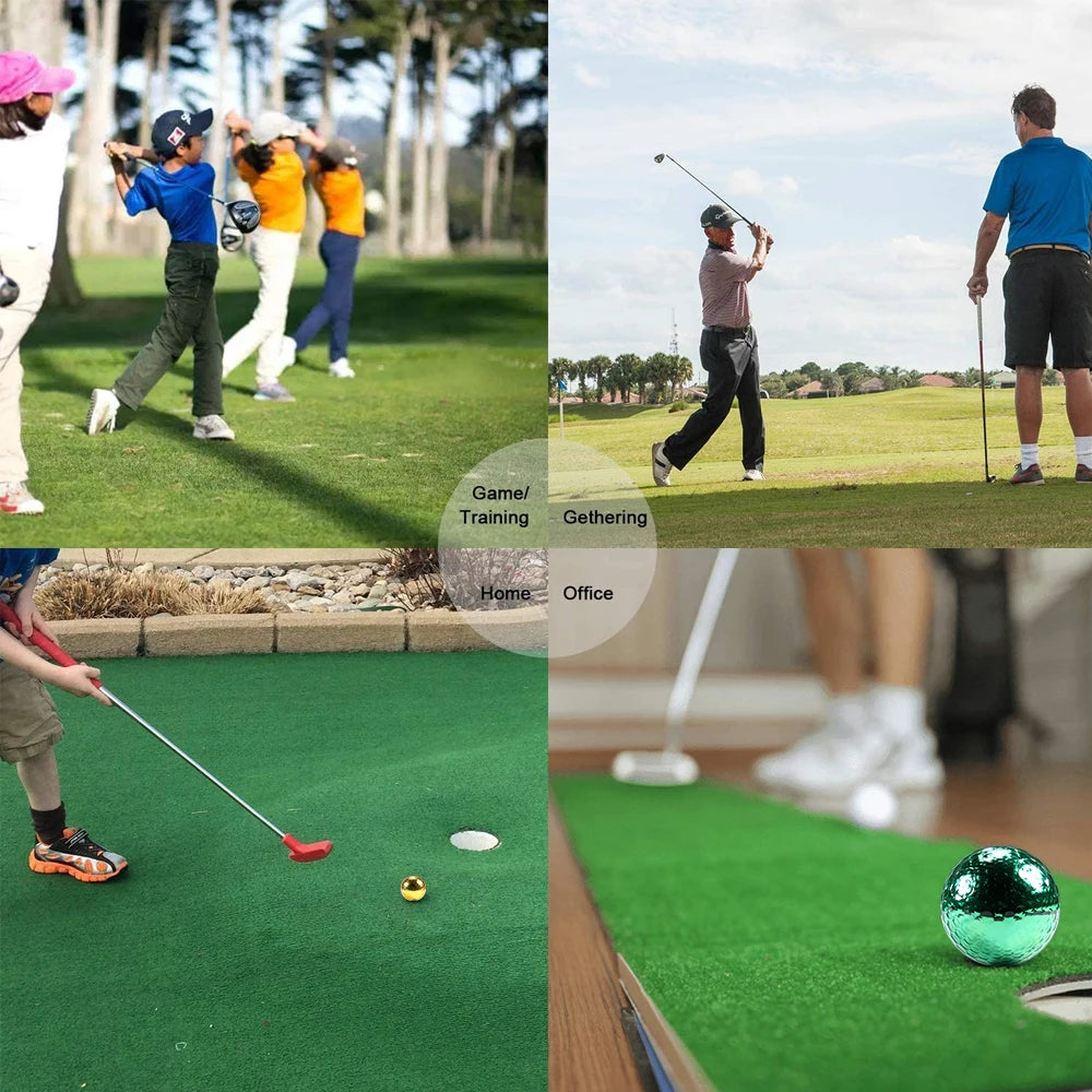 GLOOF 10Pcs Dia About 42.7mm Golf Balls,Long Distance Golf Ball for Golf Shot Game