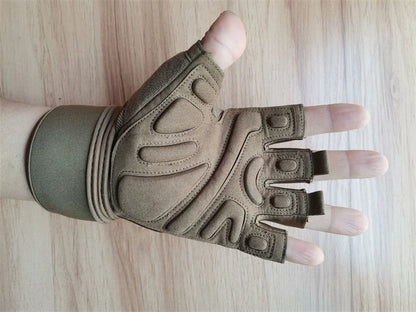 Half Finger Bodybuilding Gym Gloves Weightlifting Dumbbell Kettlebell Training Workout Fitness Gloves For Man  Women