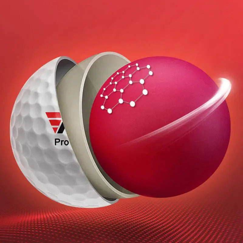 White Golf Balls Round Golf Balls Portable Driving Range Outdoor Sport Tennis Golf Practice Balls Golf Accessories 42.7mm