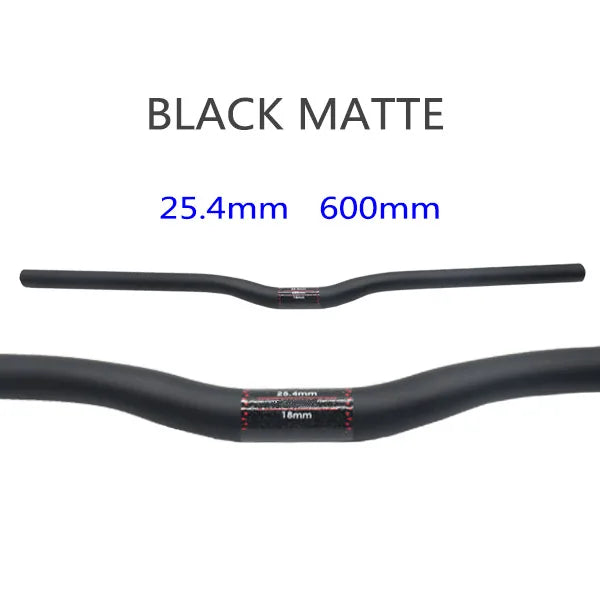 25.4 Full Carbon Handlebar Folding Bike Horizontal Handle Bar 400-700MM One-Shaped Ultralight Bicycle Straight Handlebar