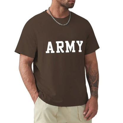 tees hippie clothes funnys mens t shirt graphic ARMY - Cal Robertson Zero Day T-Shirt  clothes sweat men clothings streetwear
