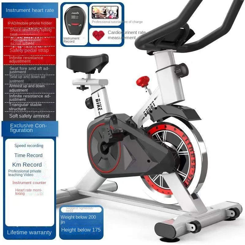 OVOZI Spin Bike Home Fitness Equipment Gym Dedicated Indoor Exercise Weight Loss Silent Smart Power Bike Hot New