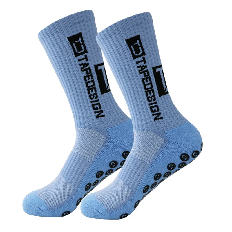 Soccer Sports Socks Non-slip Socks Rubber Football Cycling Socks Grip Running Yoga Basketball Socks 38-45 Colors