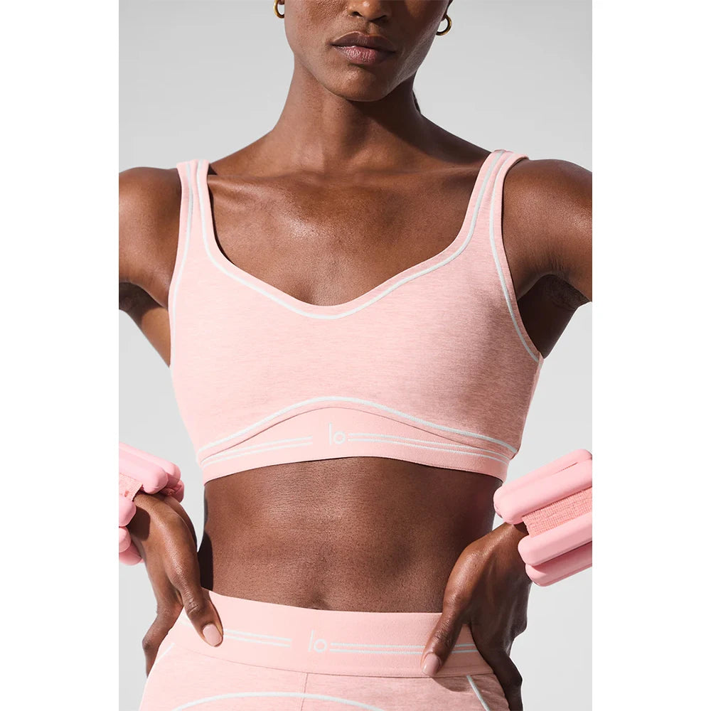 Yoga Women's Sports Set High Waist Tight Pants with Padded Bra Elastic run Fitness Underwear Comfortable breathable Pilates suit