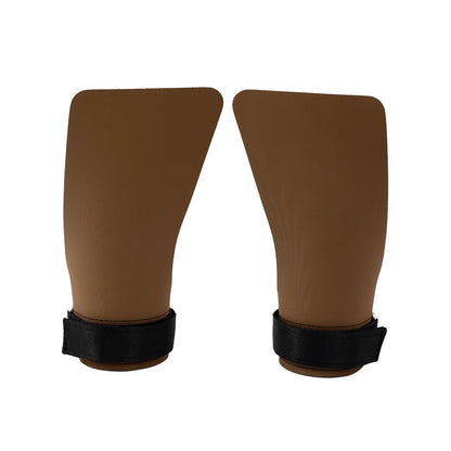 A Pair of Hypalon No-hole Hand Grips for Crossfit Pull-ups Cross Training Gymnastics WODS Weightlifting Palm Protector