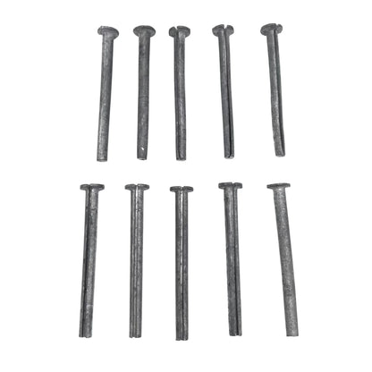 10Pcs Golf Club Assembling Accessories Balance Ding Golf Shaft Swing Nail Plug Weights,Slender for Wood,Coarse for Irons