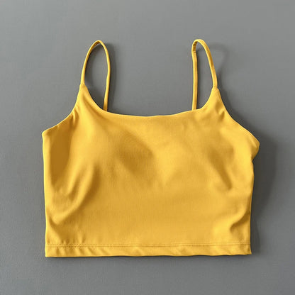 Straps camisoles fitness vests quick drying new yoga tops women's outerwear underwear sports bras